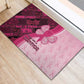 Breast Cancer Awareness Rubber Doormat Think Pink - African Pattern - African Pride