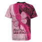 Breast Cancer Awareness Rugby Jersey Think Pink - African Pattern - African Pride
