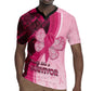 Breast Cancer Awareness Rugby Jersey Think Pink - African Pattern - African Pride