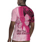 Breast Cancer Awareness Rugby Jersey Think Pink - African Pattern - African Pride
