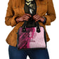 Breast Cancer Awareness Shoulder Handbag Think Pink - African Pattern - African Pride