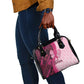 Breast Cancer Awareness Shoulder Handbag Think Pink - African Pattern - African Pride
