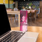Breast Cancer Awareness Skinny Tumbler Think Pink - African Pattern - African Pride