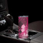 Breast Cancer Awareness Skinny Tumbler Think Pink - African Pattern - African Pride