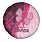 Breast Cancer Awareness Spare Tire Cover Think Pink - African Pattern - African Pride