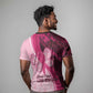 Breast Cancer Awareness T shirt Think Pink - African Pattern - African Pride