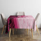 Breast Cancer Awareness Tablecloth Think Pink - African Pattern - African Pride