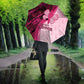 Breast Cancer Awareness Umbrella Party Like A Survivor - Pink African Pattern