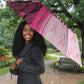 Breast Cancer Awareness Umbrella Party Like A Survivor - Pink African Pattern