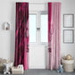 Breast Cancer Awareness Window Curtain Think Pink - African Pattern - African Pride