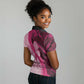 Breast Cancer Awareness Women Polo Shirt Think Pink - African Pattern - African Pride
