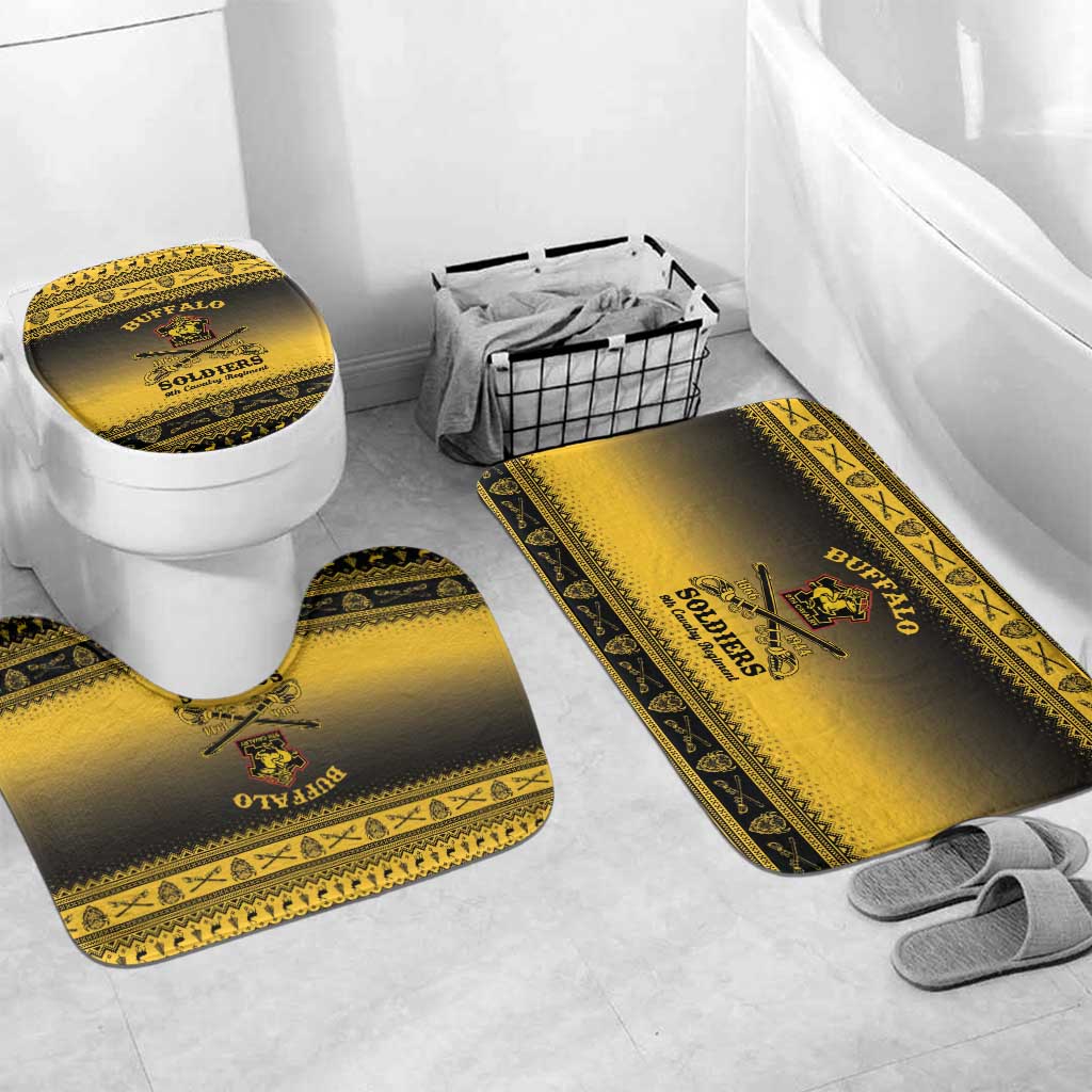 Buffalo Soldiers Christmas Bathroom Set 9th Cavalry Regiment