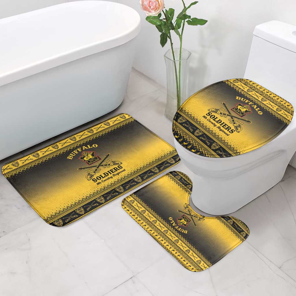 Buffalo Soldiers Christmas Bathroom Set 9th Cavalry Regiment