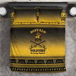 Afro Christmas Buffalo Soldiers Bedding Set 9th Cavalry Regiment - African Pride