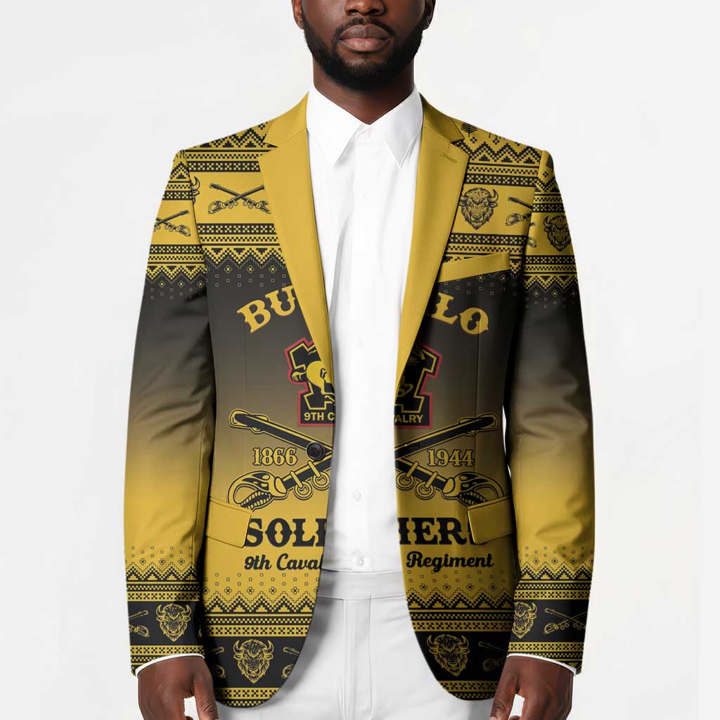 Buffalo Soldiers Christmas Blazer 9th Cavalry Regiment