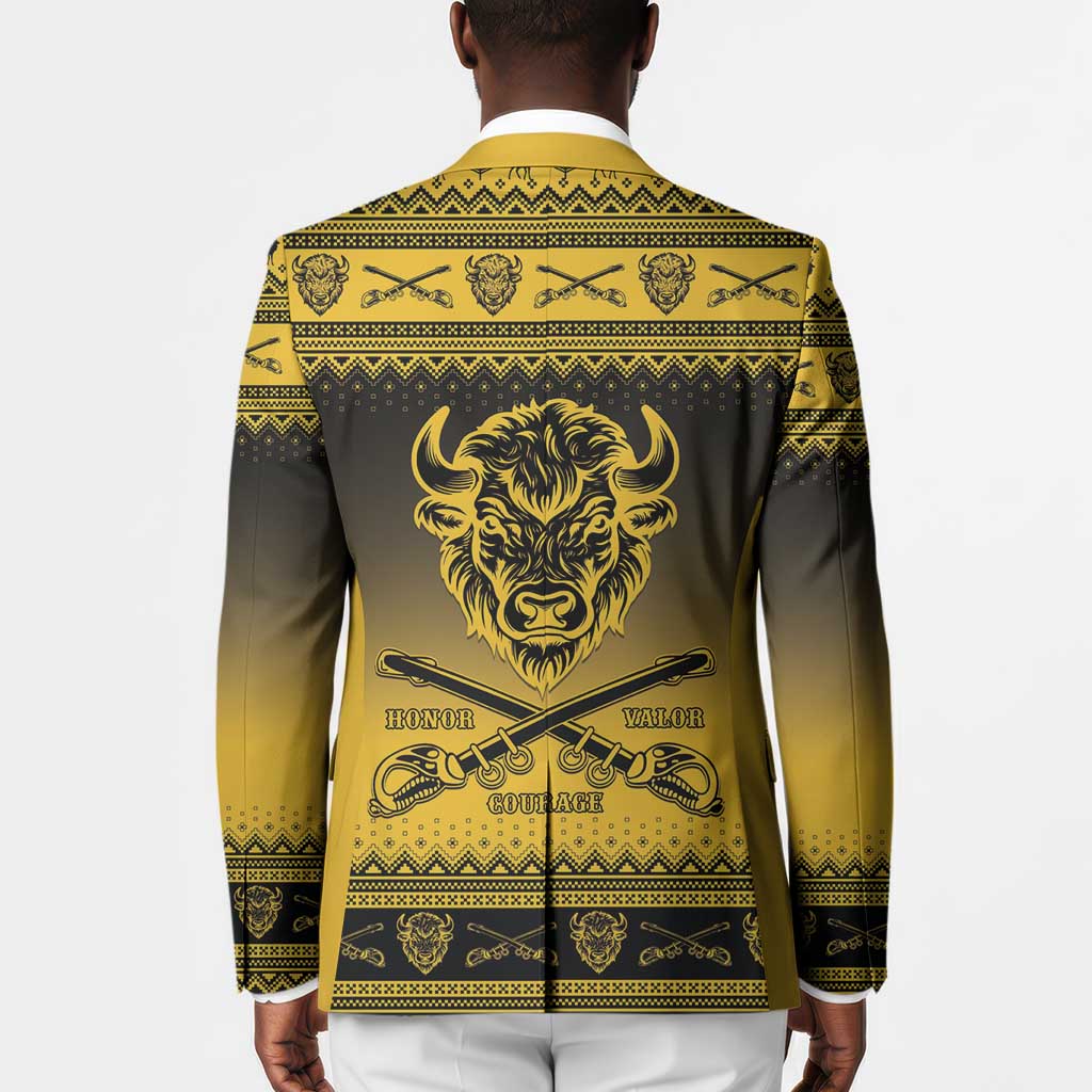 Buffalo Soldiers Christmas Blazer 9th Cavalry Regiment