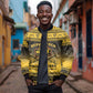 Afro Christmas Buffalo Soldiers Bomber Jacket 9th Cavalry Regiment - African Pride