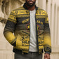 Buffalo Soldiers Christmas Bomber Puffer Jacket 9th Cavalry Regiment