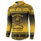 Buffalo Soldiers Christmas Button Sweatshirt 9th Cavalry Regiment