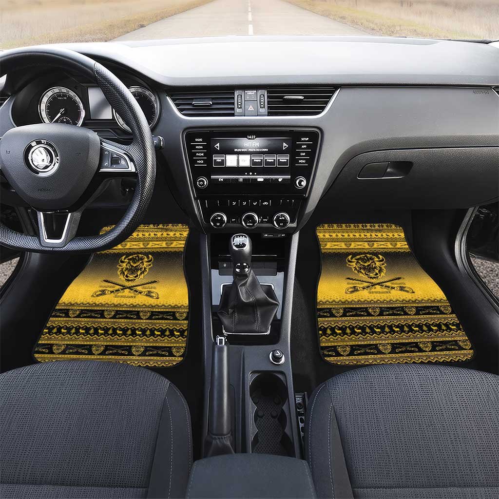 Afro Christmas Buffalo Soldiers Car Mats 9th Cavalry Regiment - African Pride