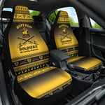 Afro Christmas Buffalo Soldiers Car Seat Cover 9th Cavalry Regiment - African Pride