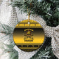 Afro Christmas Buffalo Soldiers Ceramic Ornament 9th Cavalry Regiment - African Pride