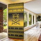 Buffalo Soldiers Christmas Door Cover 9th Cavalry Regiment