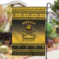 Afro Christmas Buffalo Soldiers Garden Flag 9th Cavalry Regiment - African Pride
