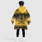 Afro Christmas Buffalo Soldiers Kid Wearable Blanket Hoodie 9th Cavalry Regiment - African Pride