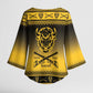 Buffalo Soldiers Christmas Kimono Sleeve Blouse 9th Cavalry Regiment