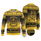 Afro Christmas Buffalo Soldiers Ugly Christmas Sweater 9th Cavalry Regiment - African Pride