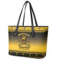 Afro Christmas Buffalo Soldiers Leather Tote Bag 9th Cavalry Regiment - African Pride