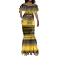Afro Christmas Buffalo Soldiers Mermaid Dress 9th Cavalry Regiment - African Pride