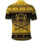 Afro Christmas Buffalo Soldiers Polo Shirt 9th Cavalry Regiment - African Pride