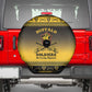 Afro Christmas Buffalo Soldiers Spare Tire Cover 9th Cavalry Regiment - African Pride