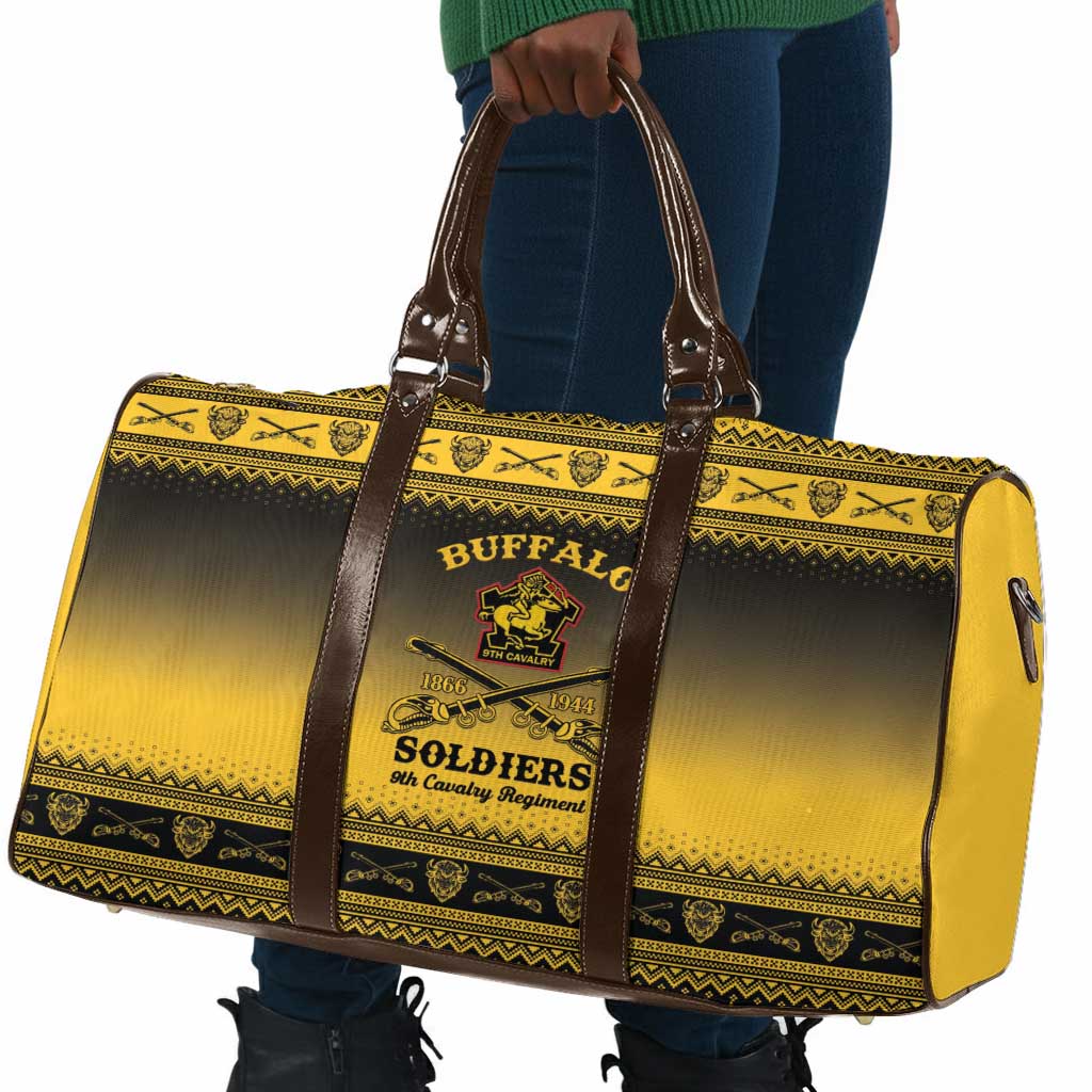 Buffalo Soldiers Christmas Travel Bag 9th Cavalry Regiment
