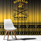 Afro Christmas Buffalo Soldiers Window Curtain 9th Cavalry Regiment - African Pride