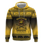 Afro Christmas Buffalo Soldiers Zip Hoodie 9th Cavalry Regiment - African Pride