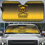 Buffalo Soldiers Christmas Auto Sun Shade 10th Cavalry Regiment