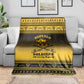 Afro Christmas Buffalo Soldiers Blanket 10th Cavalry Regiment - African Pride