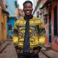 Afro Christmas Buffalo Soldiers Bomber Jacket 10th Cavalry Regiment - African Pride