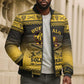 Buffalo Soldiers Christmas Bomber Puffer Jacket 10th Cavalry Regiment