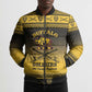 Buffalo Soldiers Christmas Bomber Puffer Jacket 10th Cavalry Regiment