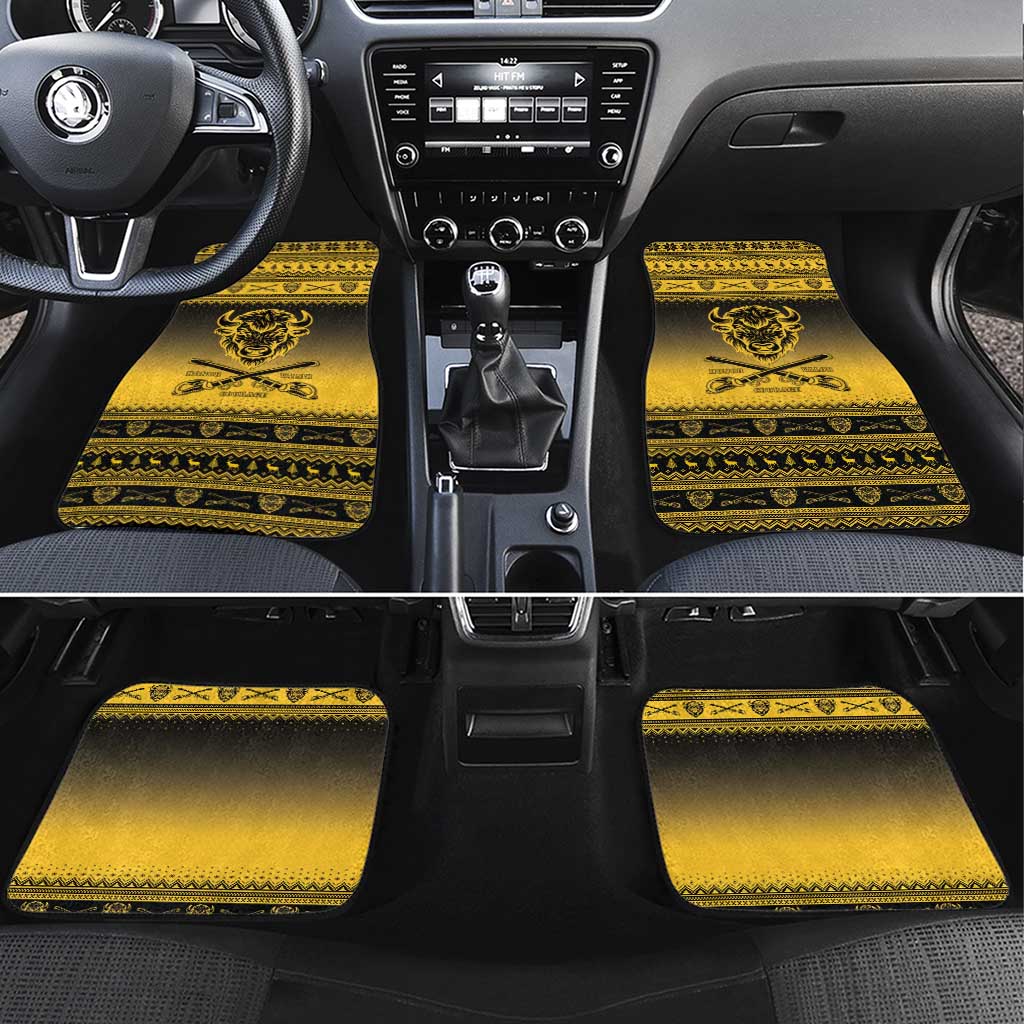 Afro Christmas Buffalo Soldiers Car Mats 10th Cavalry Regiment - African Pride