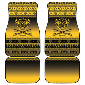 Afro Christmas Buffalo Soldiers Car Mats 10th Cavalry Regiment - African Pride