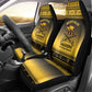 Afro Christmas Buffalo Soldiers Car Seat Cover 10th Cavalry Regiment - African Pride