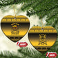 Afro Christmas Buffalo Soldiers Ceramic Ornament 10th Cavalry Regiment - African Pride