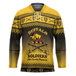 Buffalo Soldiers Christmas Hockey Jersey 10th Cavalry Regiment