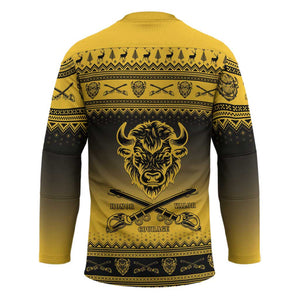 Buffalo Soldiers Christmas Hockey Jersey 10th Cavalry Regiment
