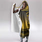 Afro Christmas Buffalo Soldiers Hooded Blanket 10th Cavalry Regiment - African Pride